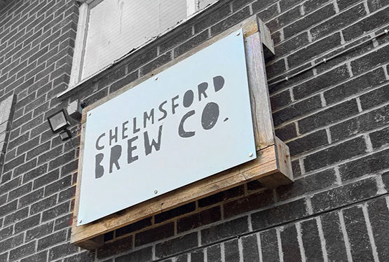Outside Chelmsford Brewery