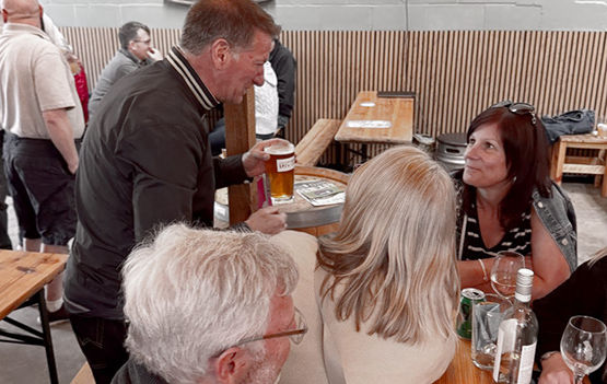 Drinking at the Taproom Chelmsford