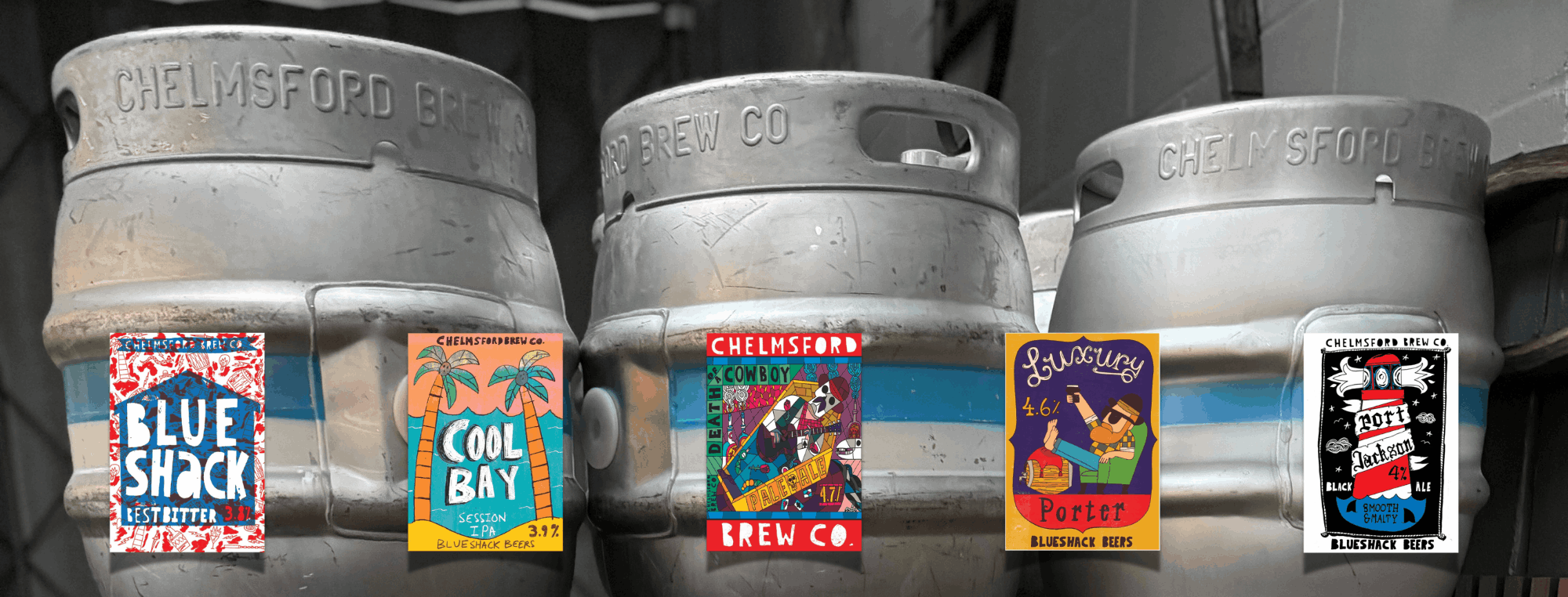 Chelmsford Brewery Trade beers